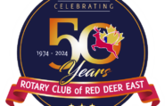 Rotary East Anniversary Logo