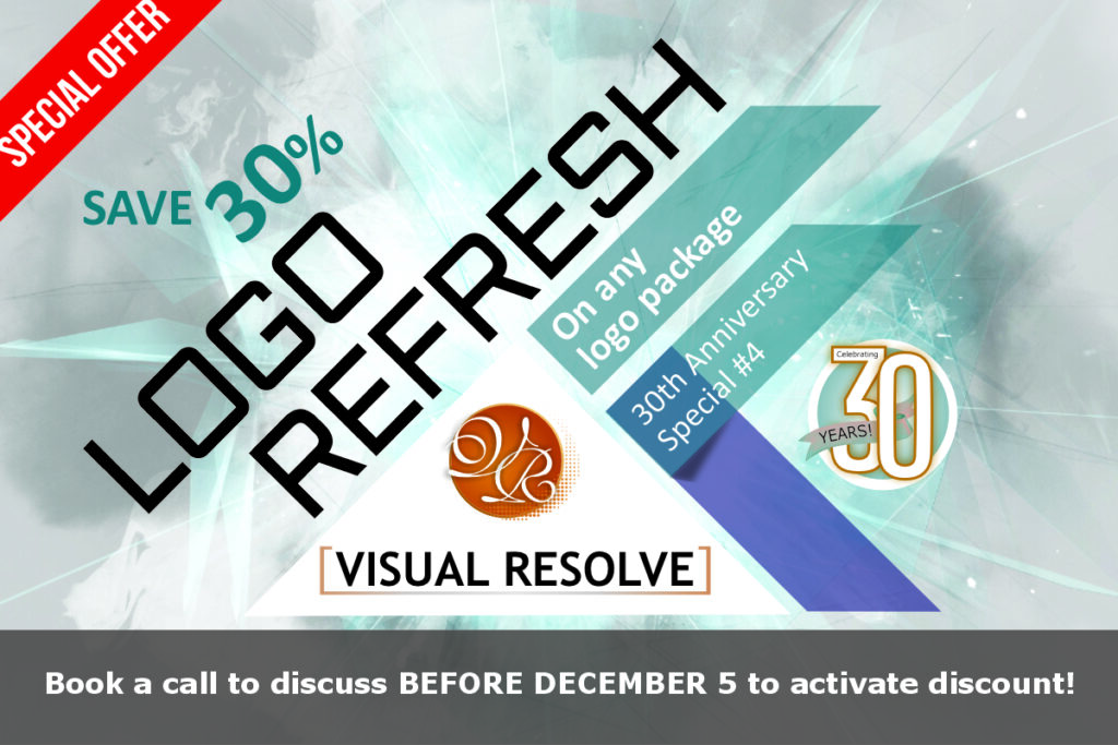 Visual Resolve Graphics Logo Refresh Special